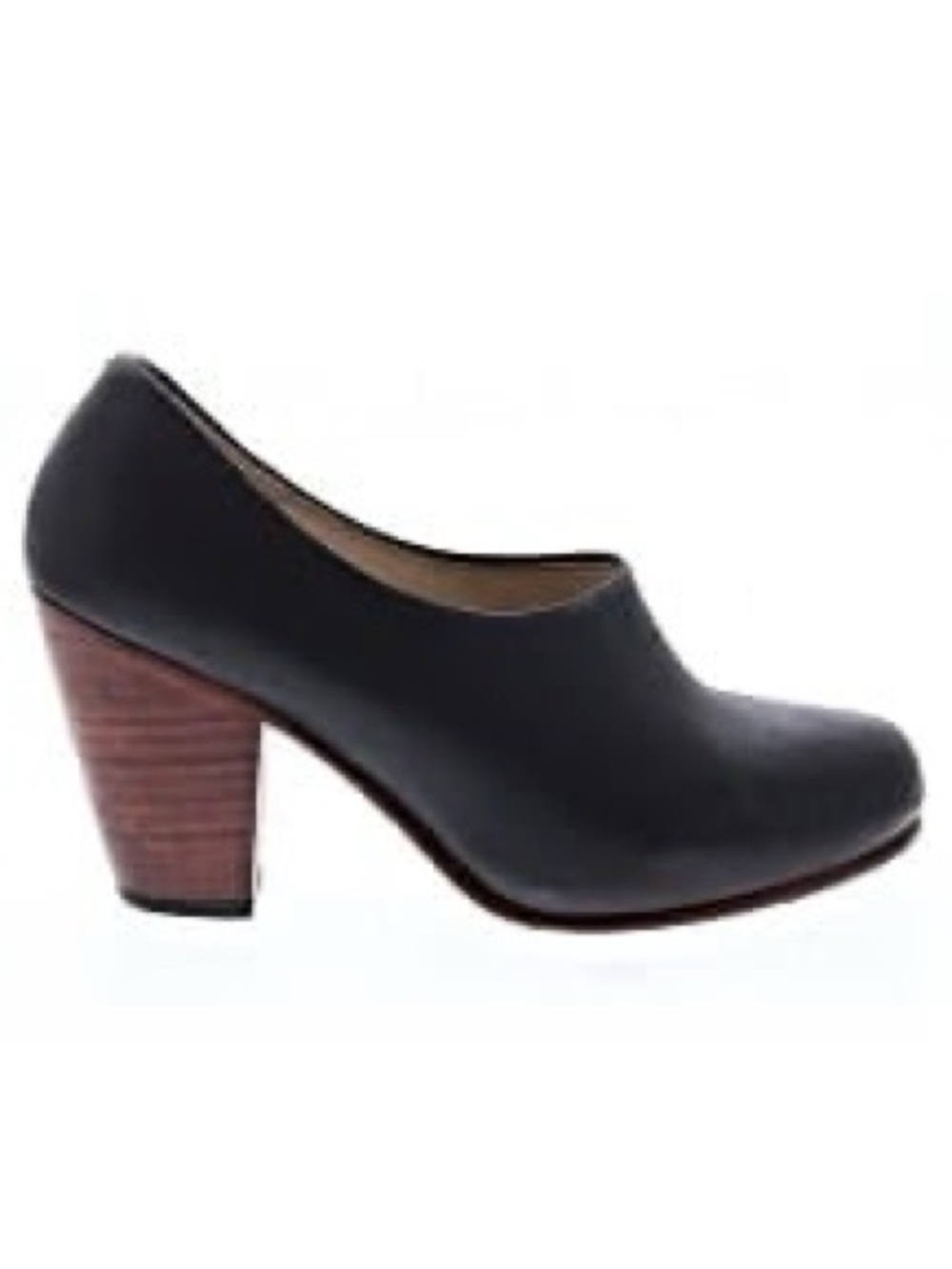 Nisolo Austin Black Leather Block Heel